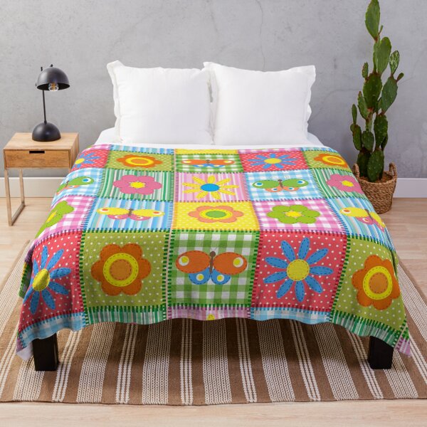 Item preview, Colorful kids patchwork designed and sold by reka88.