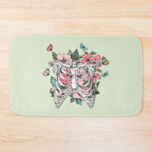 Item preview, Blooming ribcage with flowers  designed and sold by Preslava Genova.