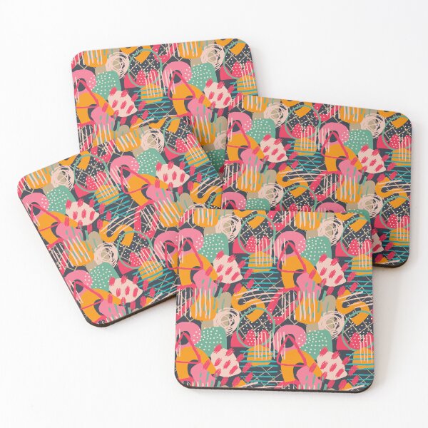 Item preview, Artistic abstract patchwork designed and sold by reka88.