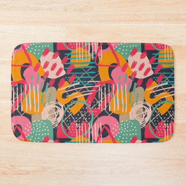 Item preview, Artistic abstract patchwork designed and sold by reka88.
