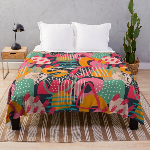 Item preview, Artistic abstract patchwork designed and sold by reka88.