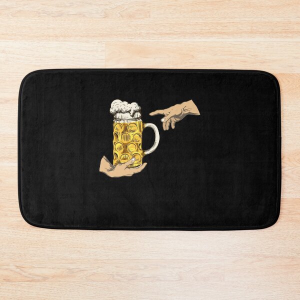 Item preview, Beer Mug Alcohol Drink Creation Of Adam Michelangelo's Hand designed and sold by 1681830934131.