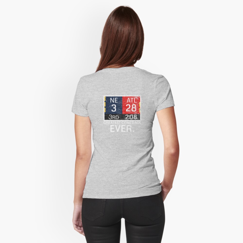 28-3 Big Game Comeback T Shirt – Atlanta 28 New England 3-TH – TEEHELEN