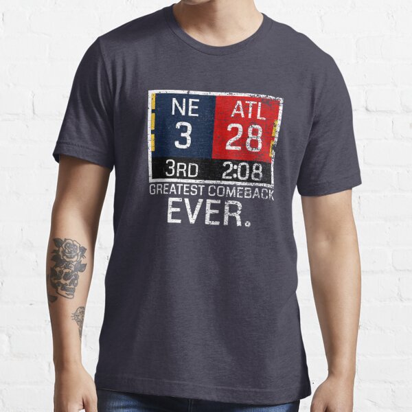 28-3 Big Game Comeback T Shirt – Atlanta 28 New England 3-TH