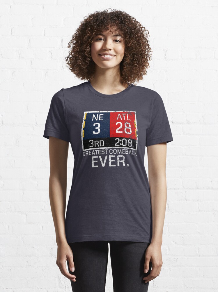 28-3 Big Game Comeback T Shirt – Atlanta 28 New England 3-TH