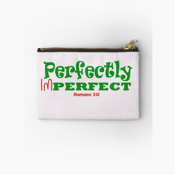 Item preview, Perfectly imperfect Romans 3:10 - Christian Quote  designed and sold by Dailywalker22.
