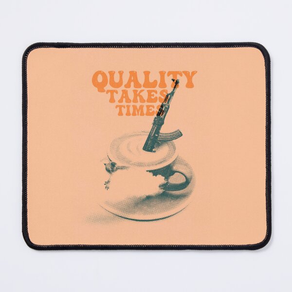 Item preview, INSPIRATIONAL QUOTES QUALITY MAKES TIME PINK  designed and sold by Line Soul Studio.