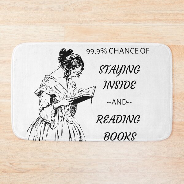 Item preview, Staying Inside and Reading Books designed and sold by NerdyFancies.