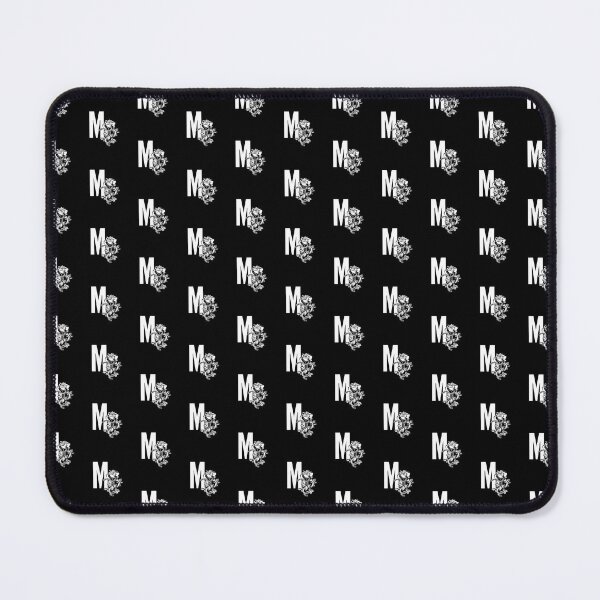 Item preview, M Botanical Monogram. Peony snake floral letter designed and sold by Emotionsy.