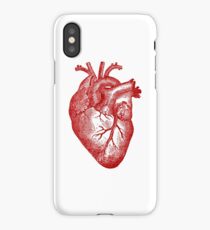 Vintage Heart Anatomy iPhone Case/Skin