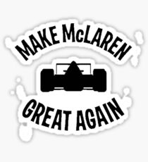 Make McLaren Great Again Sticker