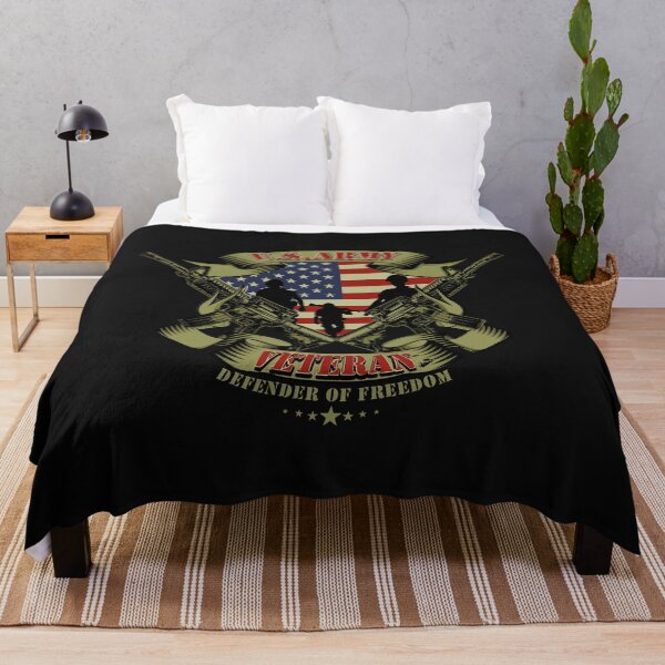 Item preview, Vintage US army Veterans day Defender of freedom Illustration designed and sold by garniturex.