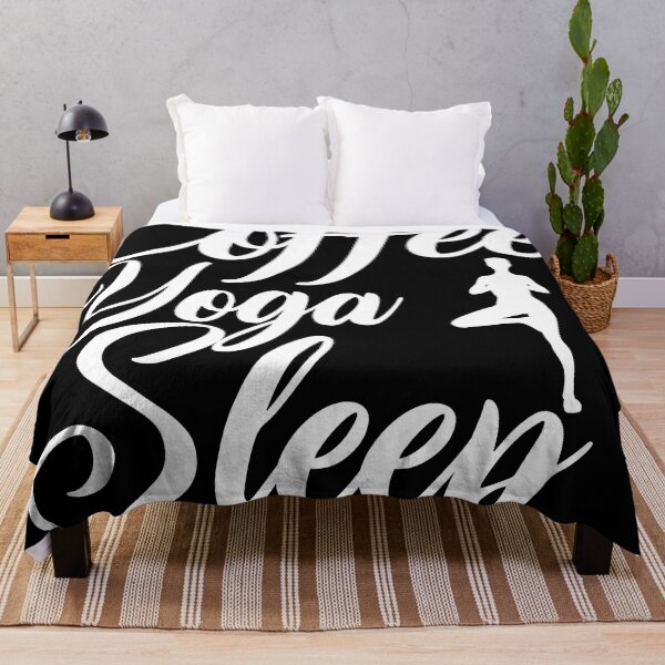 Item preview,  Coffee Yoga Sleep Repeat Sport Caffeine lover  designed and sold by HomeCoquette.