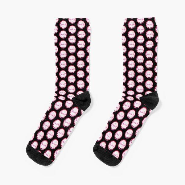 High On Pie (Pink) Socks