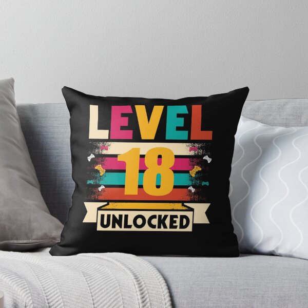 Item preview, 18 Birthday Gift Level 18 Unlocked designed and sold by 1681830934131.