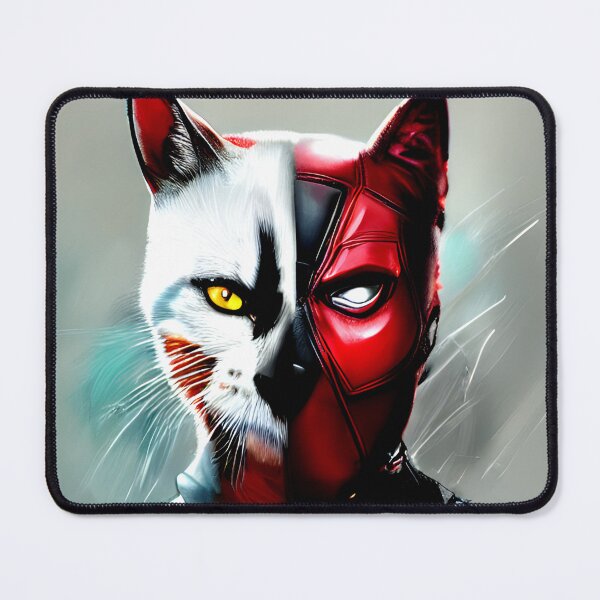 Item preview, cat in mask painting #2 designed and sold by supeart.