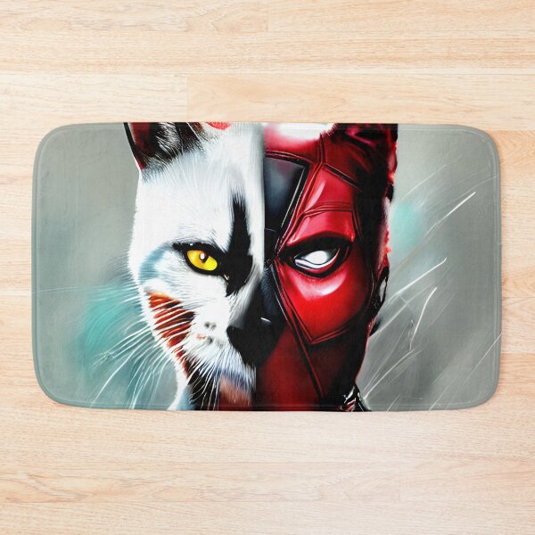 Item preview, cat in mask painting #2 designed and sold by supeart.