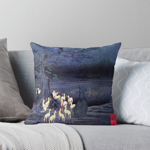 Item preview, Japanese Print - Hiroshige - kitsune-yokai-fox designed and sold by imageresource.