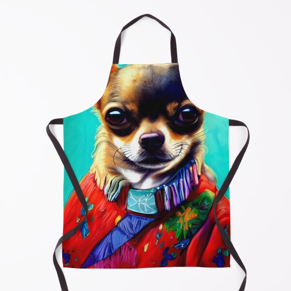 Item preview, Chihuahua colorful art painting dog #12 designed and sold by supeart.