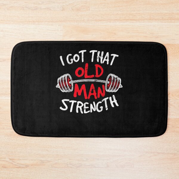 Item preview, Old Man Strength Funny Father Workout Weightlifting Training Lifting designed and sold by modernmerch.