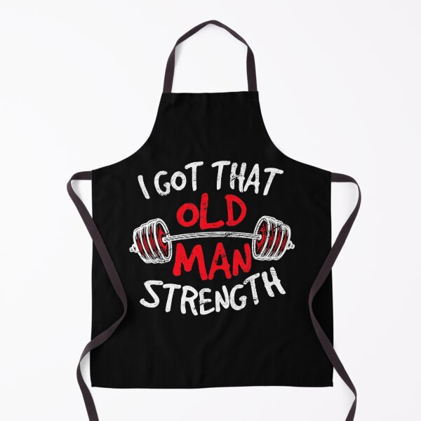 Item preview, Old Man Strength Funny Father Workout Weightlifting Training Lifting designed and sold by modernmerch.