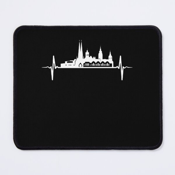 Item preview, Chemnitz Heartbeat Gift Chemnitz Skyline designed and sold by 1681830934131.
