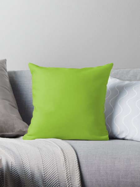 Item preview, PLAIN YELLOW GREEN -100 GREEN SHADES ON OZCUSHIONS ON ALL PRODUCTS designed and sold by ozcushions.