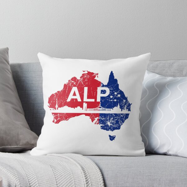 Item preview, ALP, Australian Labor Party with Canberra Skyline designed and sold by Manoroma.