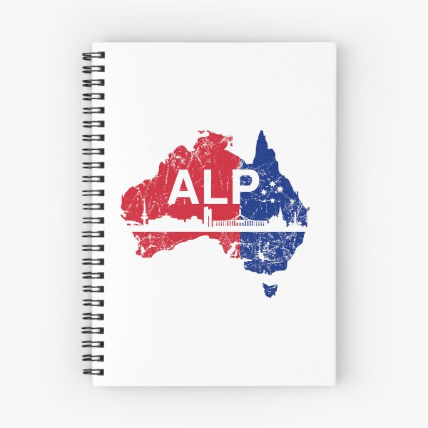 Item preview, ALP, Australian Labor Party with Canberra Skyline designed and sold by Manoroma.
