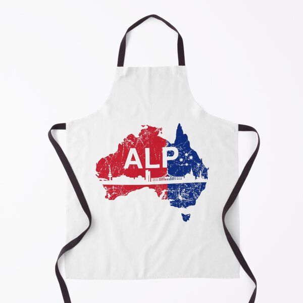 Item preview, ALP, Australian Labor Party with Canberra Skyline designed and sold by Manoroma.