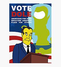 Vote Dole Photographic Print