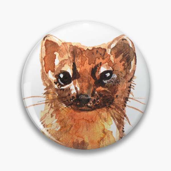 Item preview, American Pine Marten Sketch designed and sold by belettelepink.