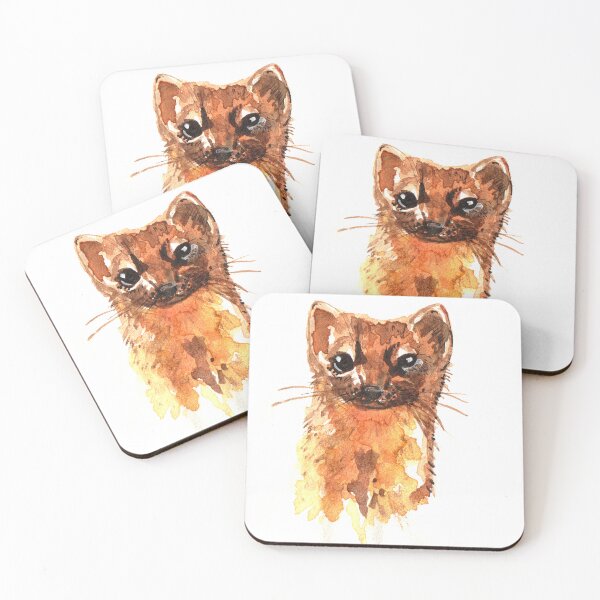 Item preview, American Pine Marten Sketch designed and sold by belettelepink.