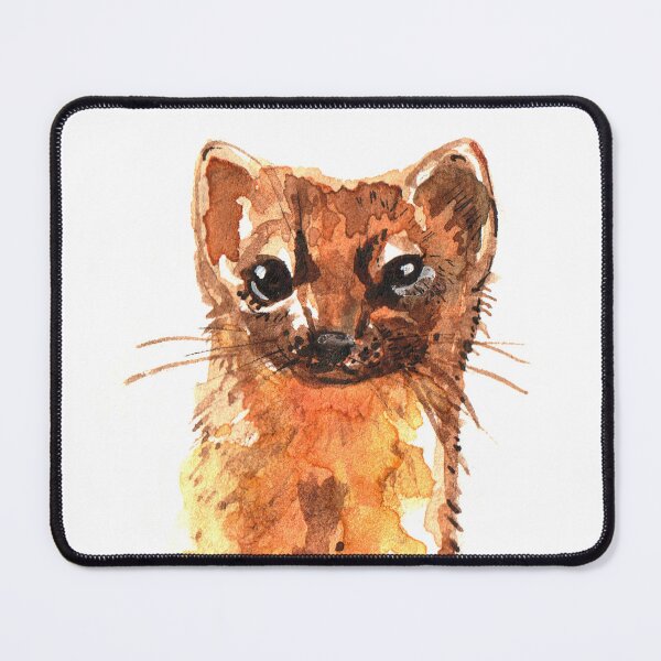 Item preview, American Pine Marten Sketch designed and sold by belettelepink.