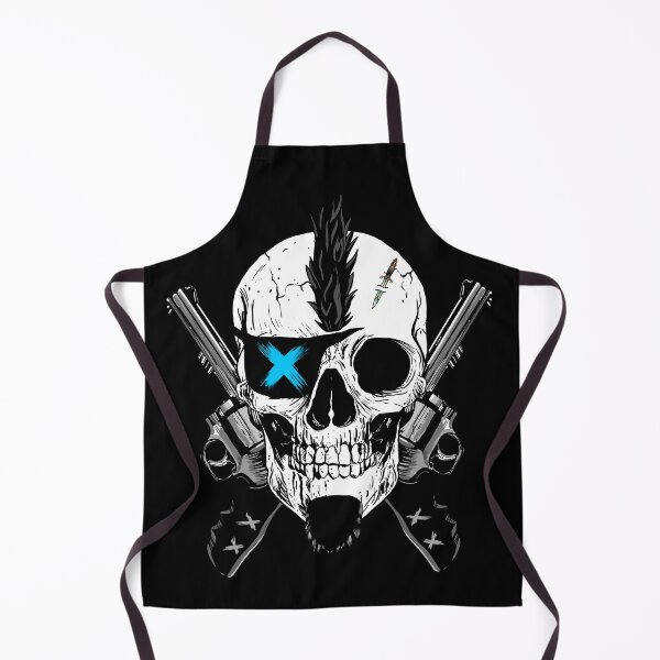 Item preview, Skull with Guns designed and sold by LY D.