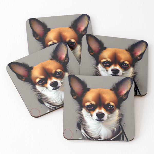 Item preview, Chihuahua colorful art painting dog #13 designed and sold by supeart.