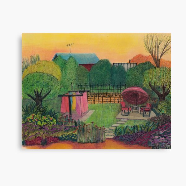 Time to Bring in the Clothes Canvas Print