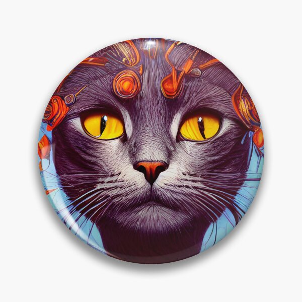 Item preview, cat portrait  painting #11 designed and sold by supeart.