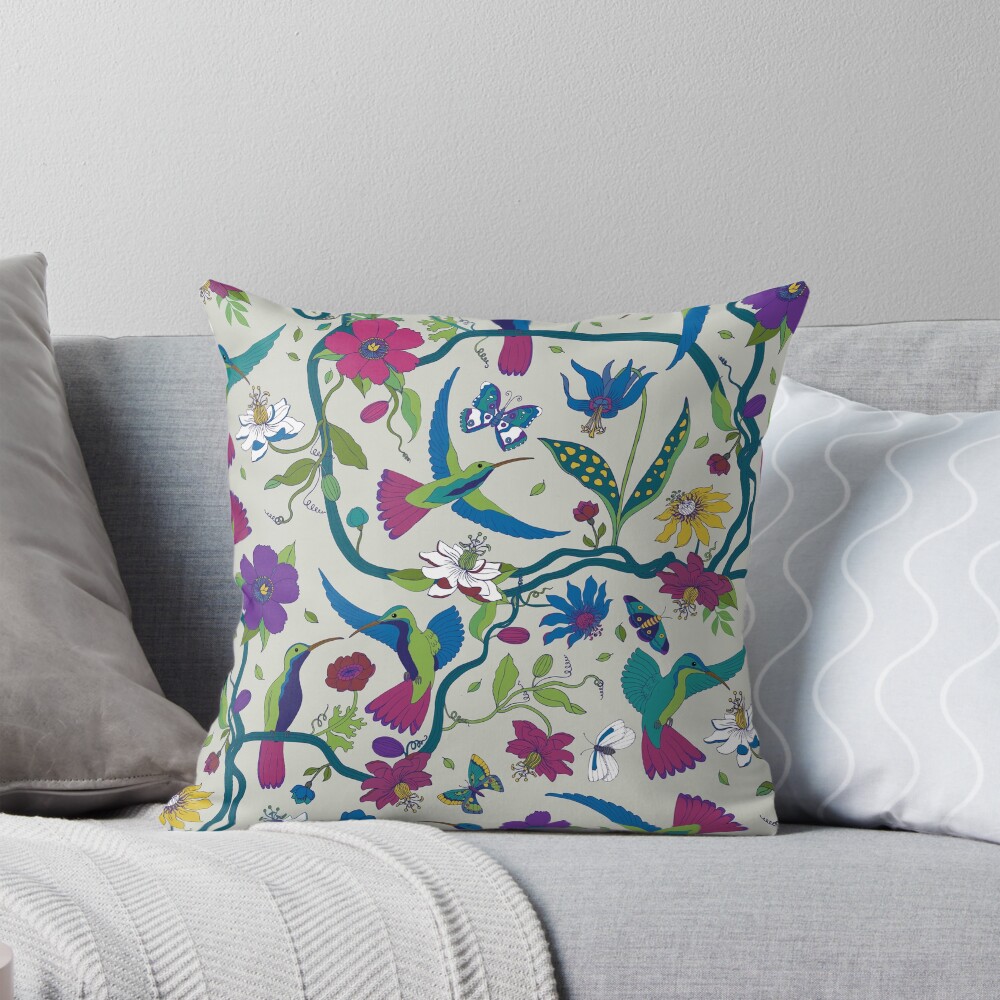 Item preview, Throw Pillow designed and sold by Cecca-Designs.