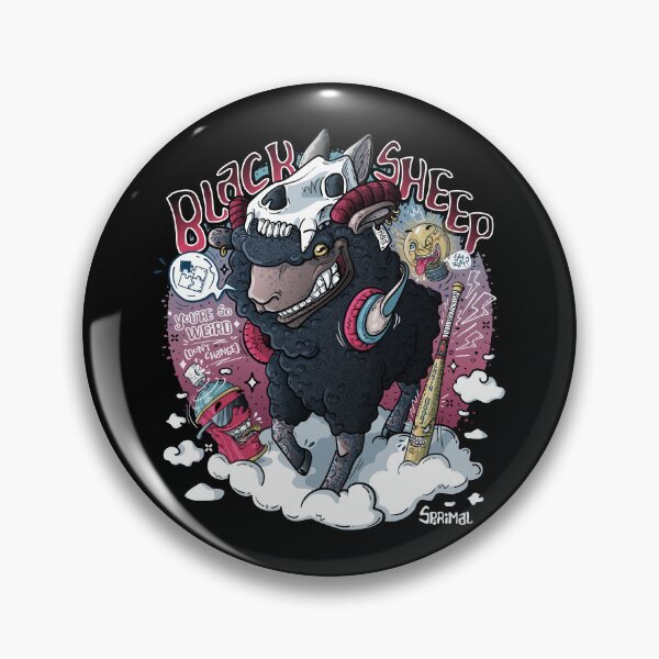 Item preview, Black sheep designed and sold by SPIRIMAL.