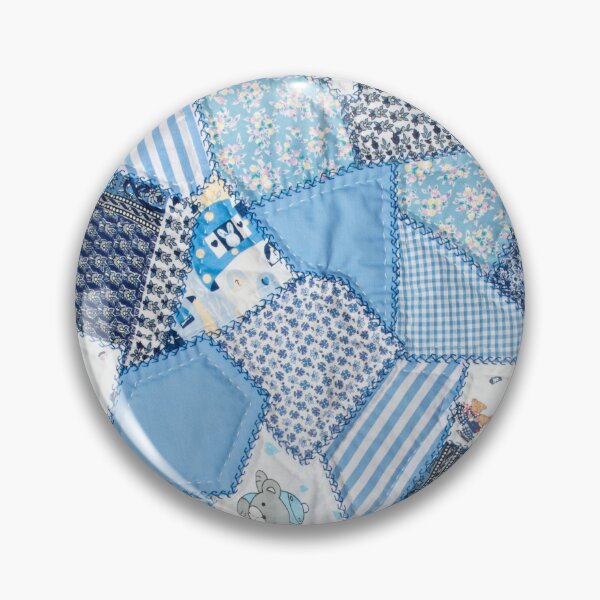 Item preview, Blue shades kids  patchwork designed and sold by reka88.