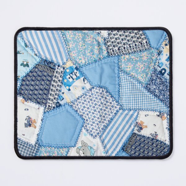Item preview, Blue shades kids patchwork designed and sold by reka88.
