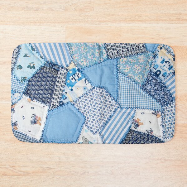 Item preview, Blue shades kids  patchwork designed and sold by reka88.