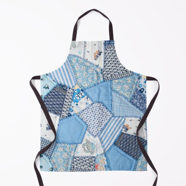 Item preview, Blue shades kids  patchwork designed and sold by reka88.