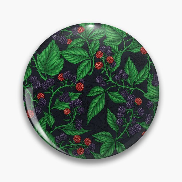 Item preview, Blackberries on dark gray designed and sold by Katerina Mitkova Kirilova.