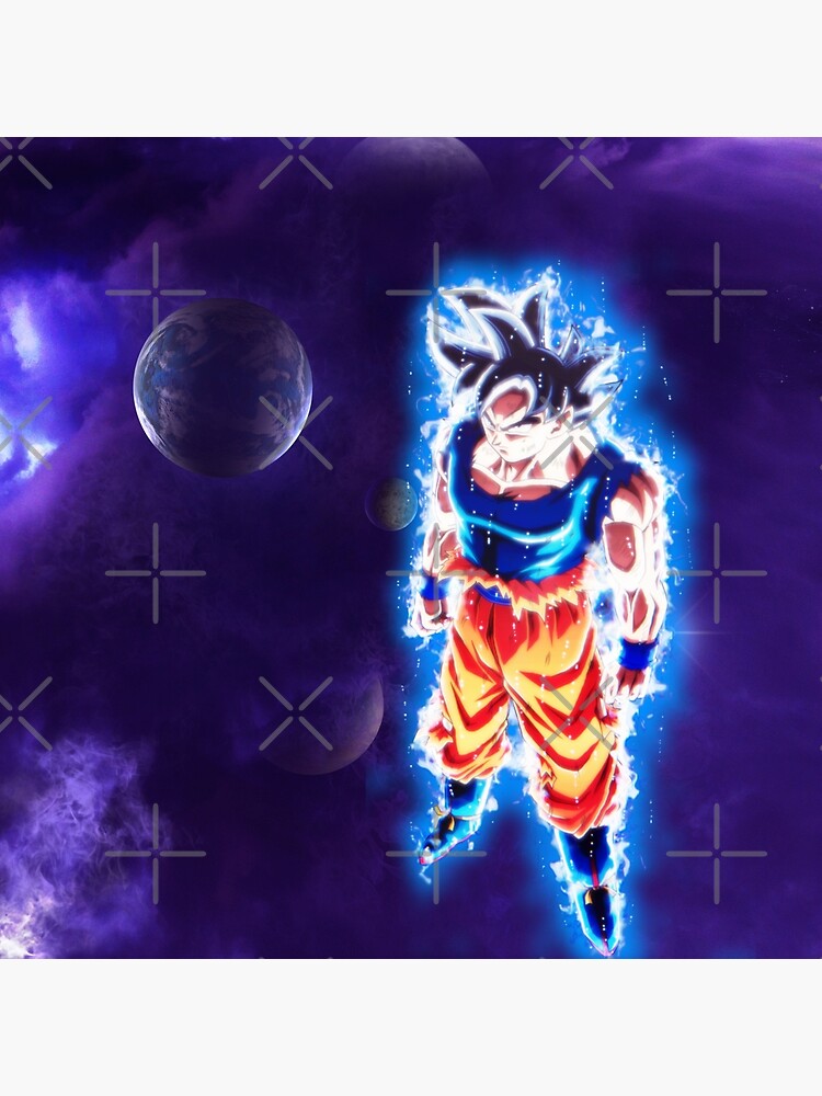 Dragon Ball Super Goku ultra instinct final form Postcard by