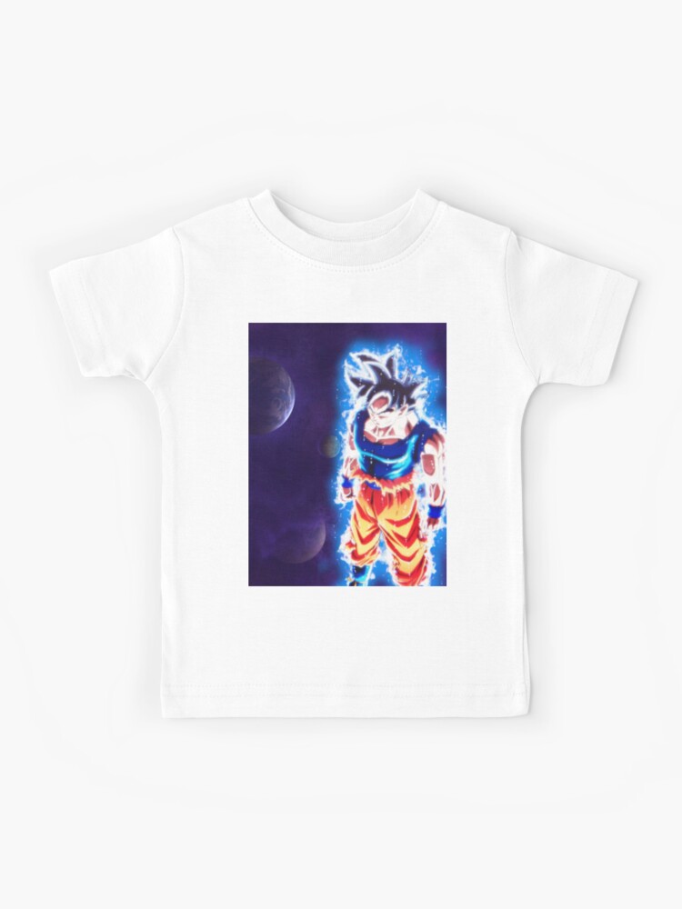 Dragon Ball Super Goku ultra instinct 3d wallpaper art Kids T-Shirt for  Sale by Maystro-design