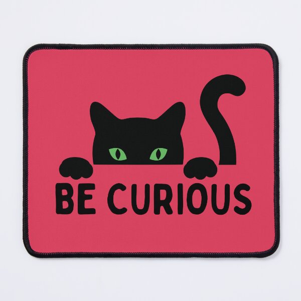 Item preview, Vintage Be Curious Cat illustration designed and sold by garniturex.