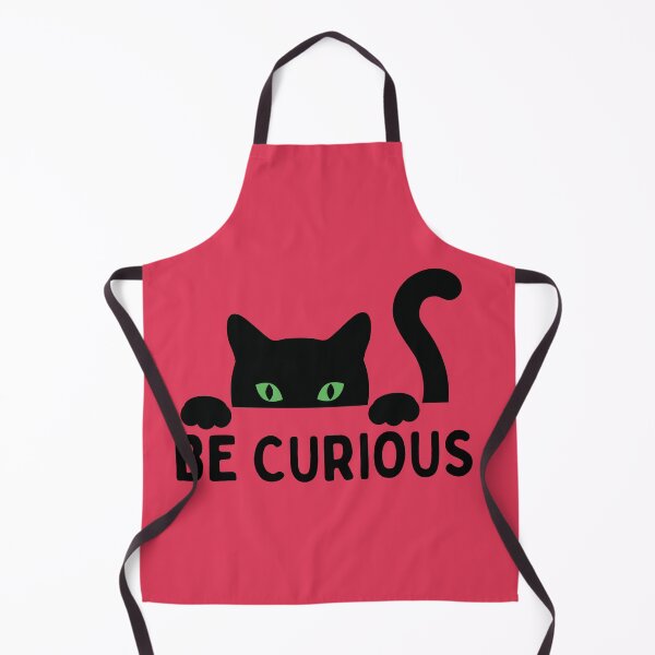 Item preview, Vintage Be Curious Cat illustration designed and sold by garniturex.