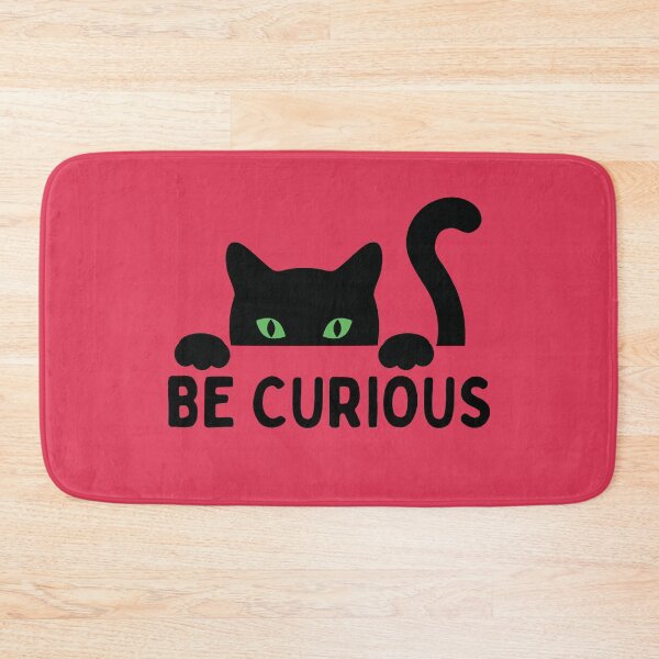 Item preview, Vintage Be Curious Cat illustration  designed and sold by garniturex.